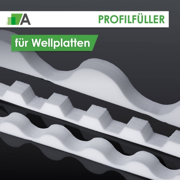 Profilfüller für Wellplatten 