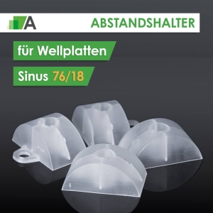 Abstandshalter Sinus 76/18