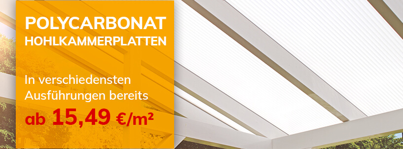 [AUTO] Stegplatten Shop | Doppelstegplatten und Hohlkammerplatten aus Acrylglas und Polycarbonat (PC)